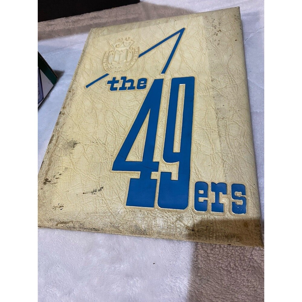 1949 STAMFORD HIGH SCHOOL YEARBOOK, THE 49ers STAMFORD, CONNECTICUT